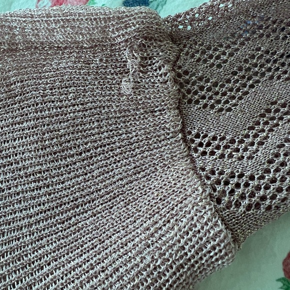 Self-Portrait Pink Lurex Top - Picture 7 of 7